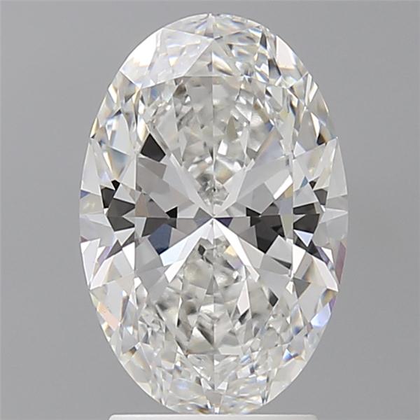 2.60 ct. oval Lab Grown Diamond front image