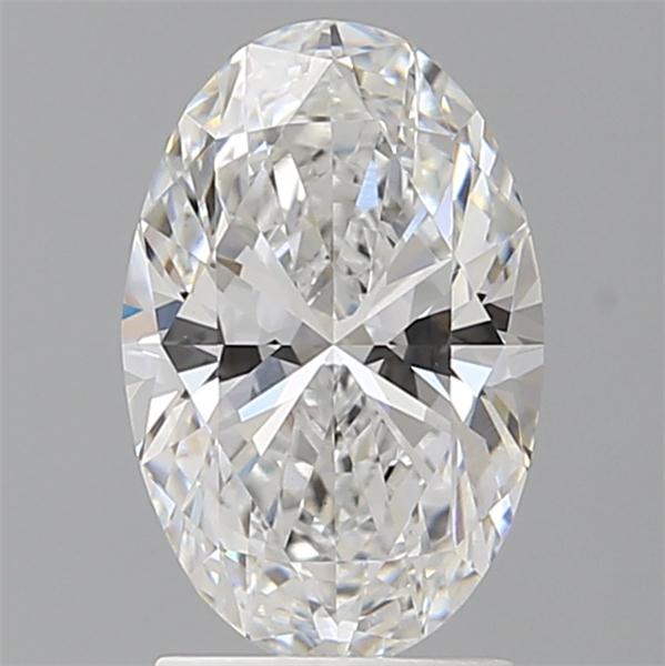 2.09 ct. oval Lab Grown Diamond front image