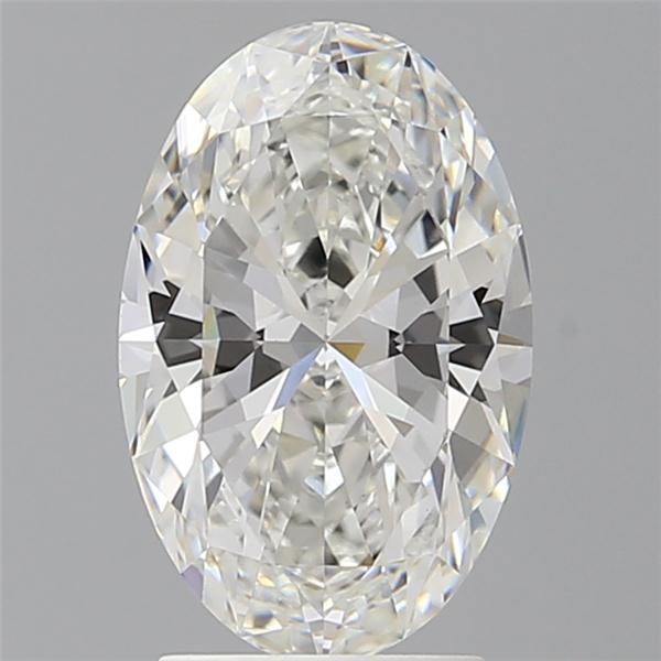 2.59 ct. oval Lab Grown Diamond front image