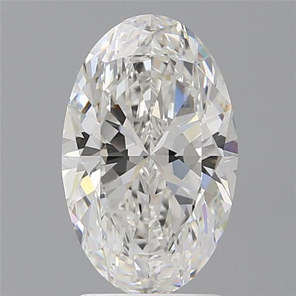 2.58 ct. oval Lab Grown Diamond front image