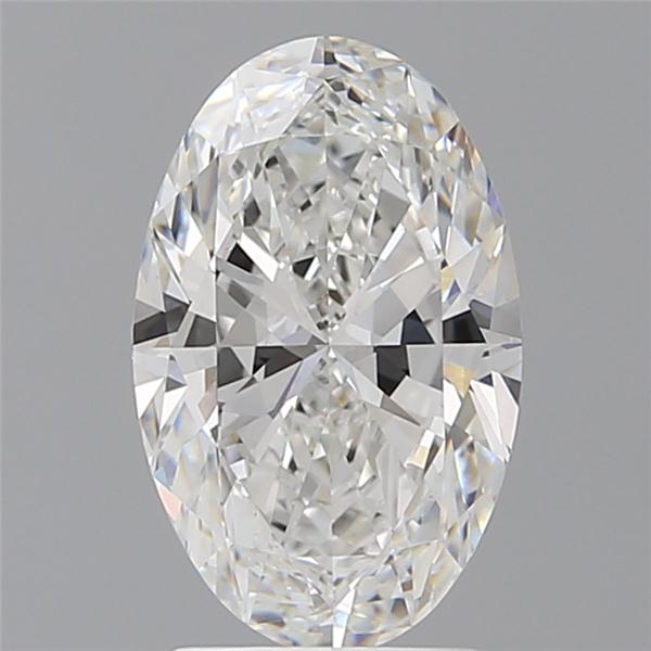 2.51 ct. oval Lab Grown Diamond front image