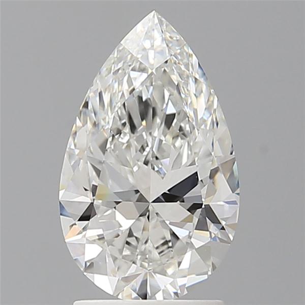 2.10 ct. pear Lab Grown Diamond front image