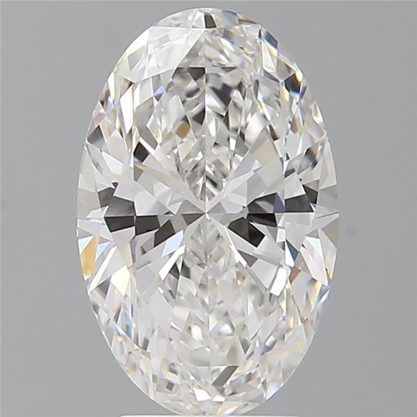 3.58 ct. oval Lab Grown Diamond front image