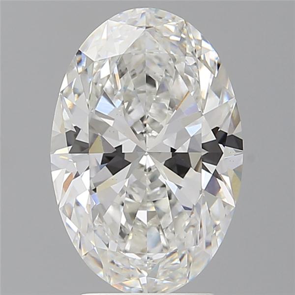 3.60 ct. oval Lab Grown Diamond front image