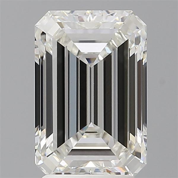 3.01 ct. emerald Lab Grown Diamond front image