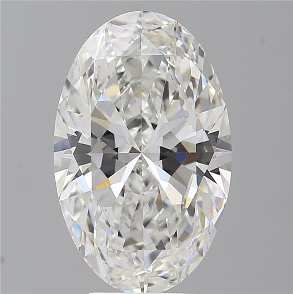 5.54 ct. oval Lab Grown Diamond front image