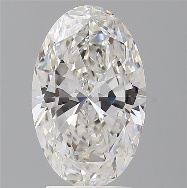 3.04 ct. oval Lab Grown Diamond front image