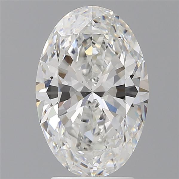 3.10 ct. oval Lab Grown Diamond front image
