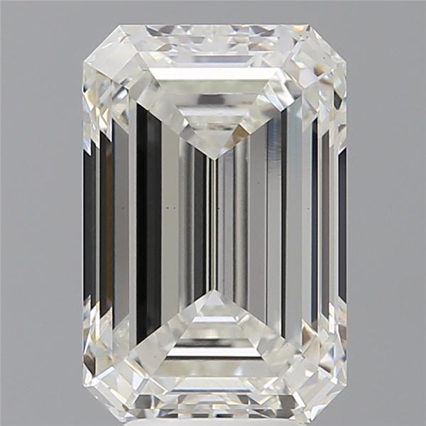 5.59 ct. emerald Lab Grown Diamond front image