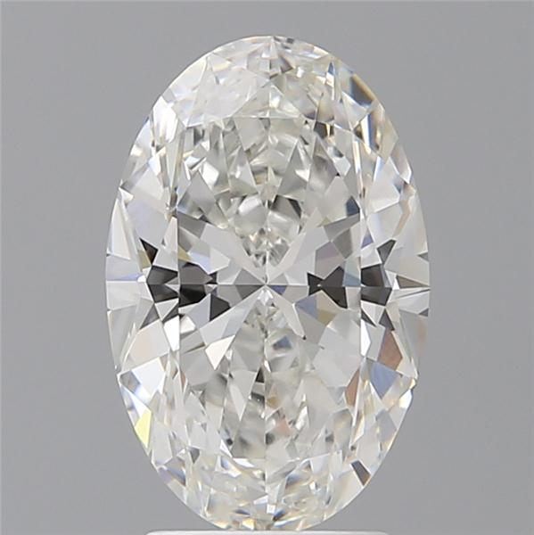 3.05 ct. oval Lab Grown Diamond front image