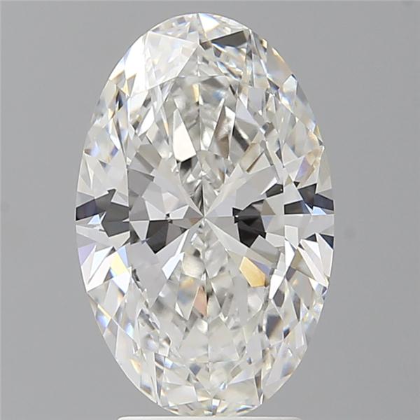 3.60 ct. oval Lab Grown Diamond front image