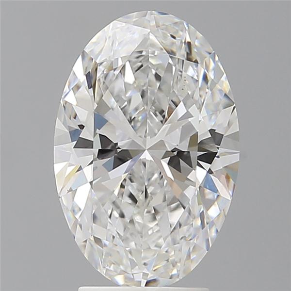 3.58 ct. oval Lab Grown Diamond front image