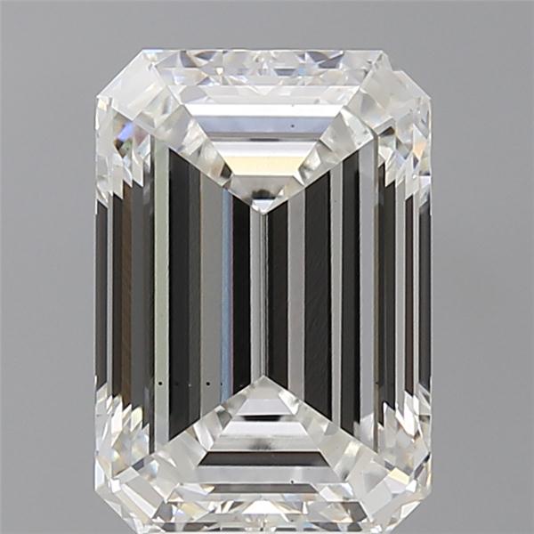 4.01 ct. emerald Lab Grown Diamond front image