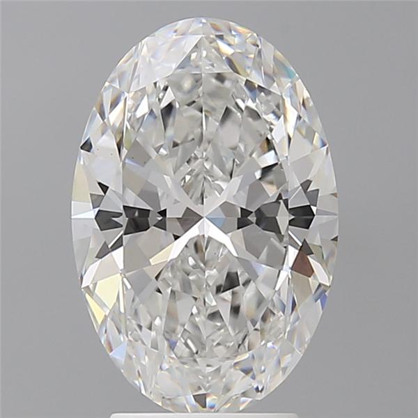 3.58 ct. oval Lab Grown Diamond front image