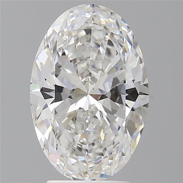 3.60 ct. oval Lab Grown Diamond front image