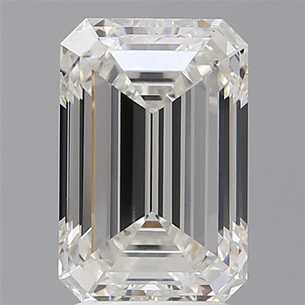 3.10 ct. emerald Lab Grown Diamond front image