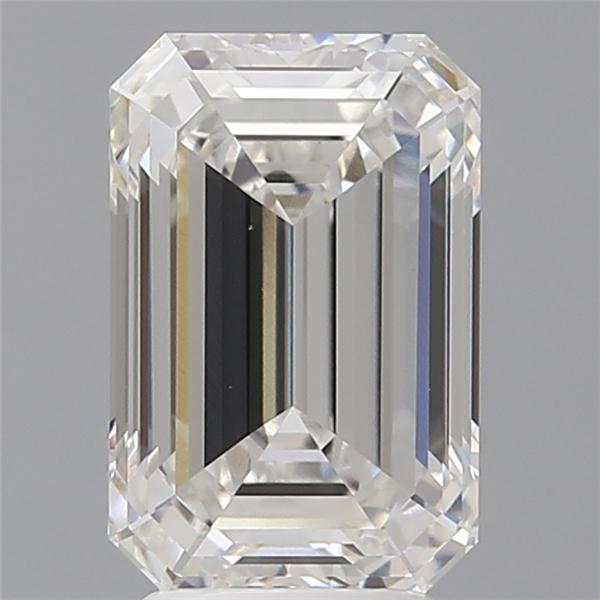 4.06 ct. emerald Lab Grown Diamond front image