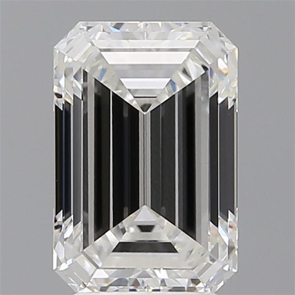 3.03 ct. emerald Lab Grown Diamond front image