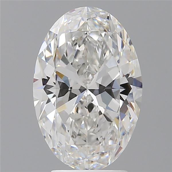 3.59 ct. oval Lab Grown Diamond front image