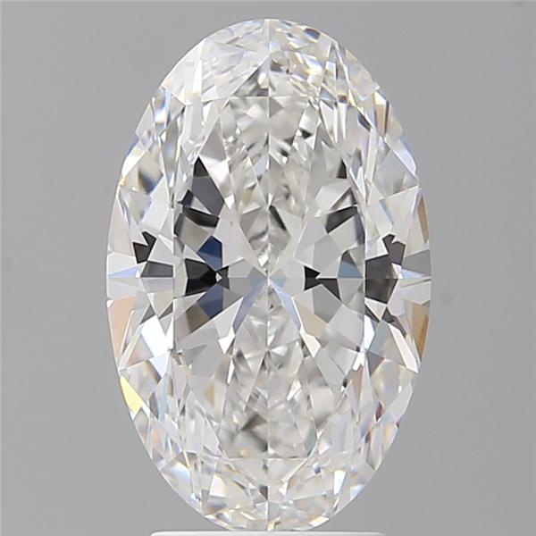 3.59 ct. oval Lab Grown Diamond front image