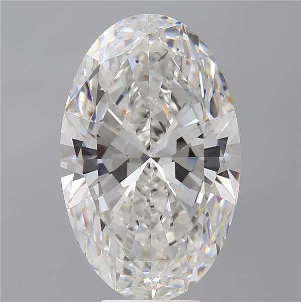 7.57 ct. oval Lab Grown Diamond front image