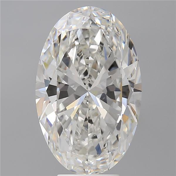 6.60 ct. oval Lab Grown Diamond front image
