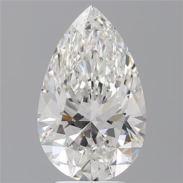 4.60 ct. pear Lab Grown Diamond front image