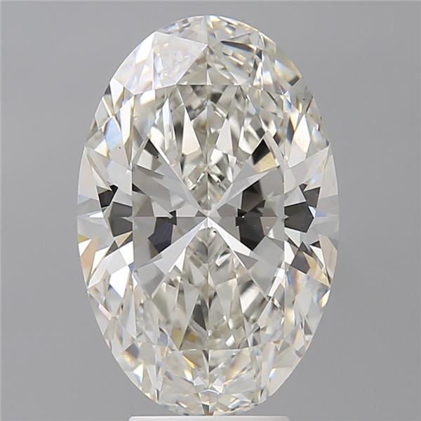 5.59 ct. oval Lab Grown Diamond front image
