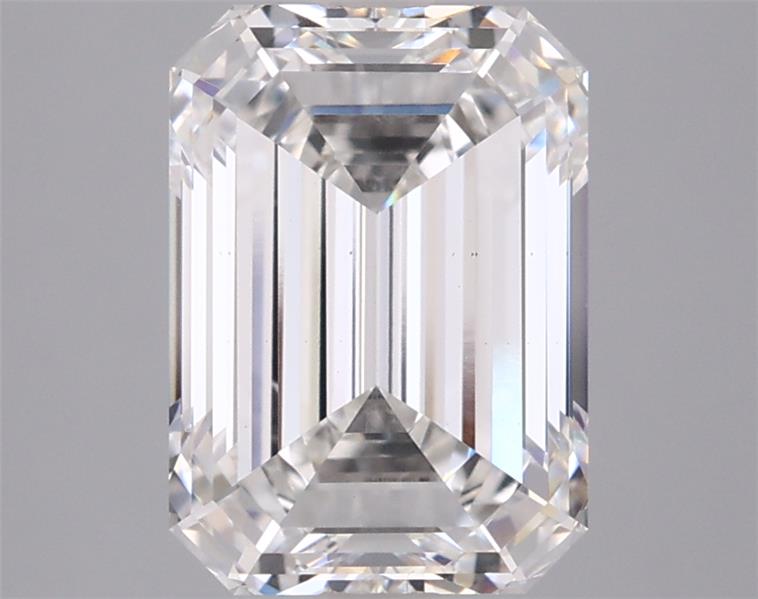 3.02 ct. emerald Lab Grown Diamond front image