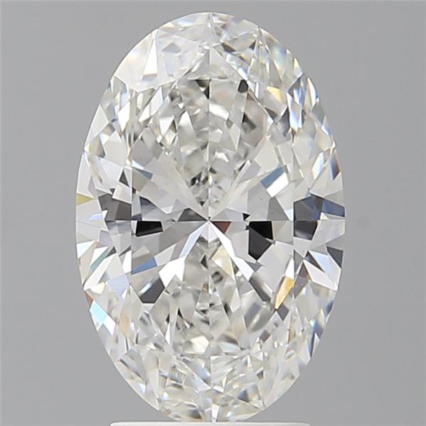 3.01 ct. oval Lab Grown Diamond front image
