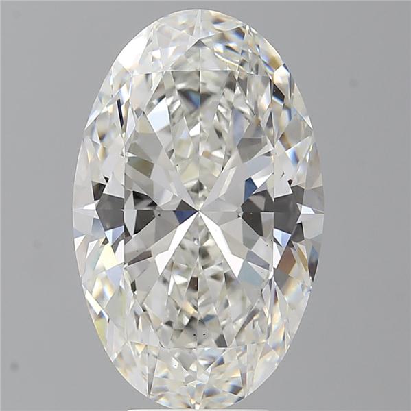 7.07 ct. oval Lab Grown Diamond front image