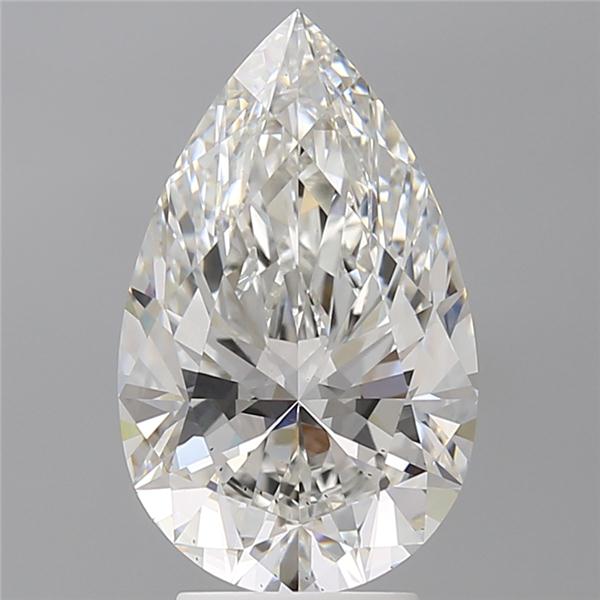 4.08 ct. pear Lab Grown Diamond front image