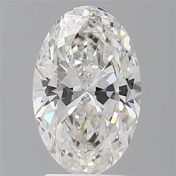 3.10 ct. oval Lab Grown Diamond front image