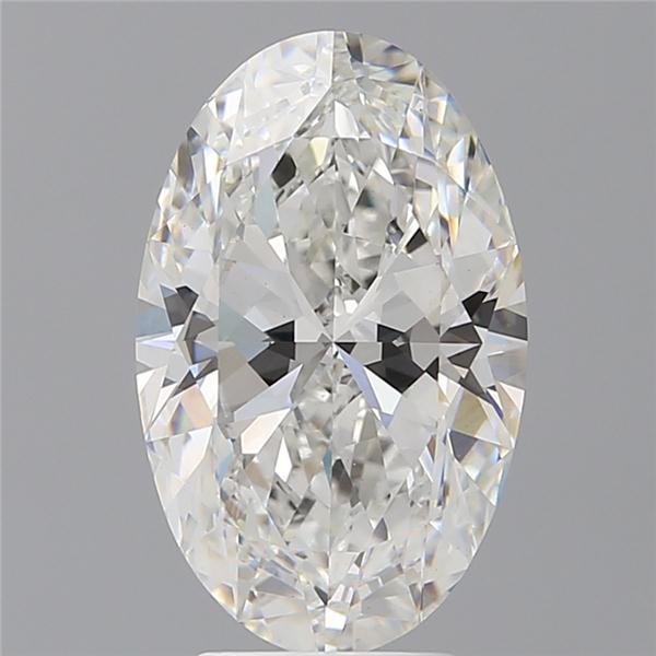 4.50 ct. oval Lab Grown Diamond front image