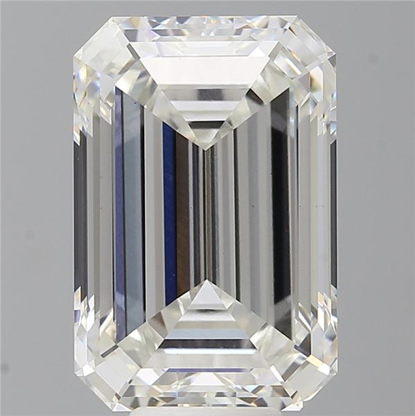 10.01 ct. emerald Lab Grown Diamond front image