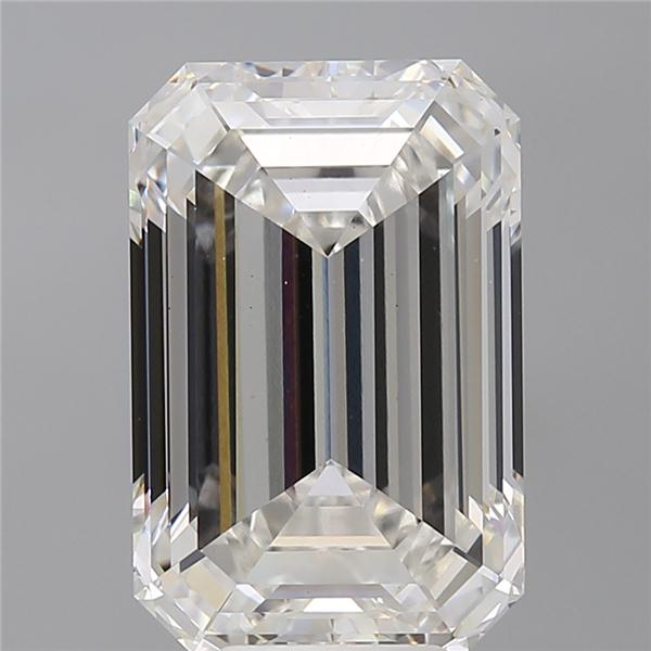 8.02 ct. emerald Lab Grown Diamond front image