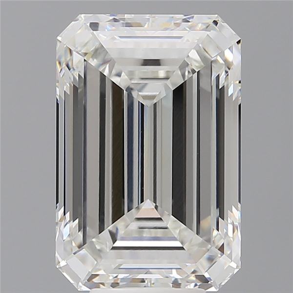 8.10 ct. emerald Lab Grown Diamond front image