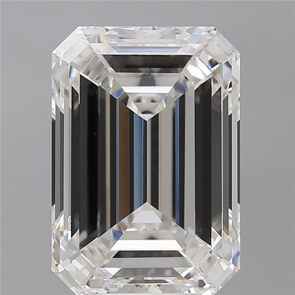 8.58 ct. emerald Lab Grown Diamond front image