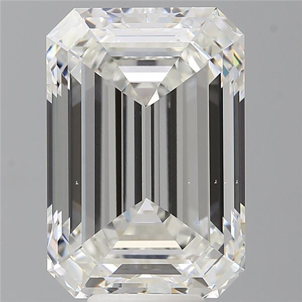 9.08 ct. emerald Lab Grown Diamond front image