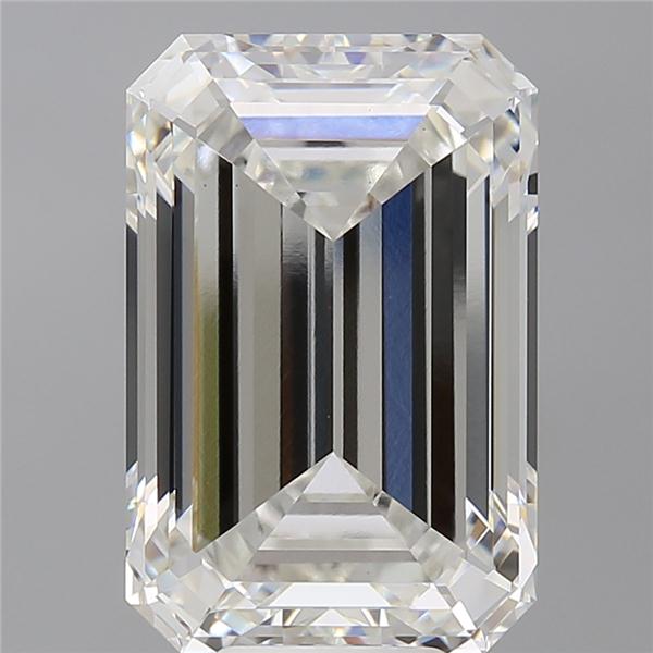 9.52 ct. emerald Lab Grown Diamond front image