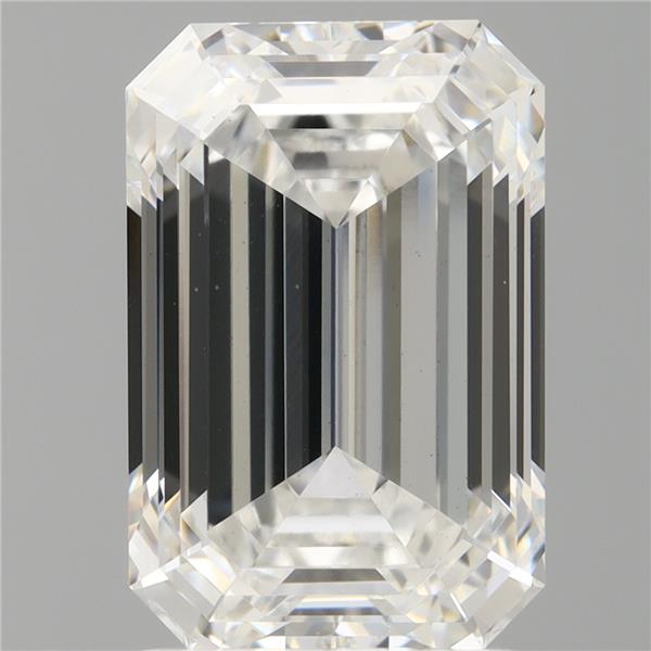 2.59 ct. emerald Lab Grown Diamond front image