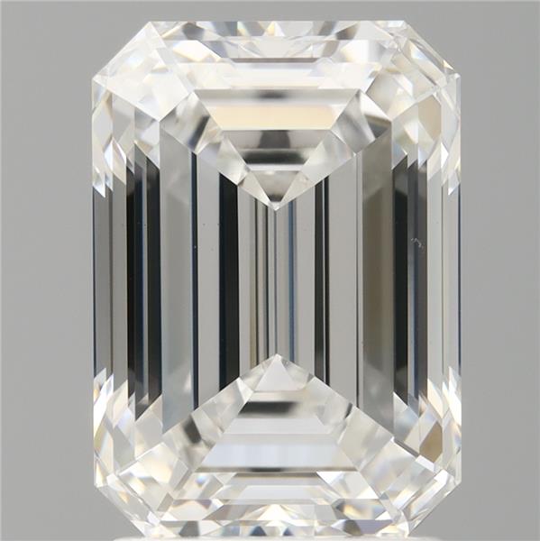 2.60 ct. emerald Lab Grown Diamond front image