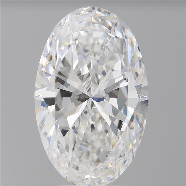 3.98 ct. oval Lab Grown Diamond front image