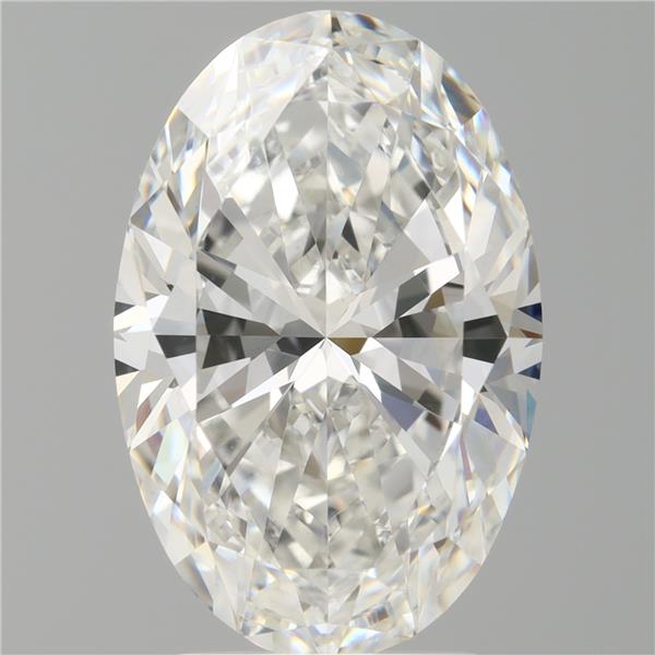 3.57 ct. oval Lab Grown Diamond front image