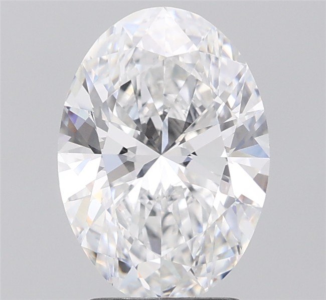2.42 ct. oval Lab Grown Diamond front image