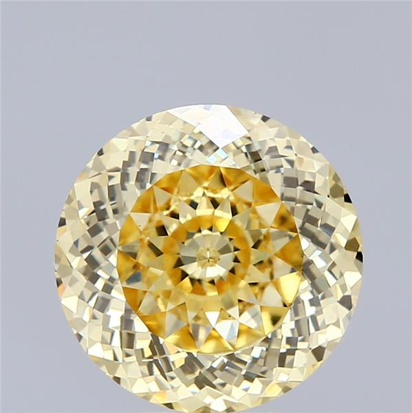 5.02 ct. round Lab Grown Diamond front image