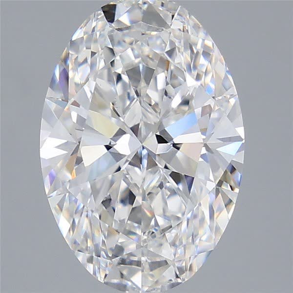 3.03 ct. oval Lab Grown Diamond front image