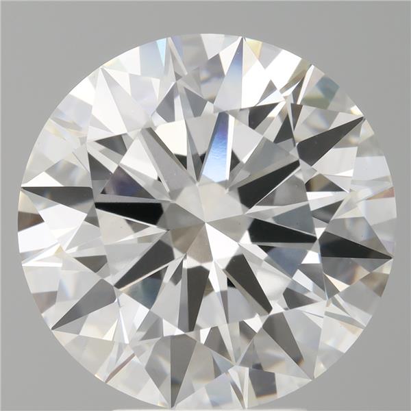 5.55 ct. round Lab Grown Diamond front image