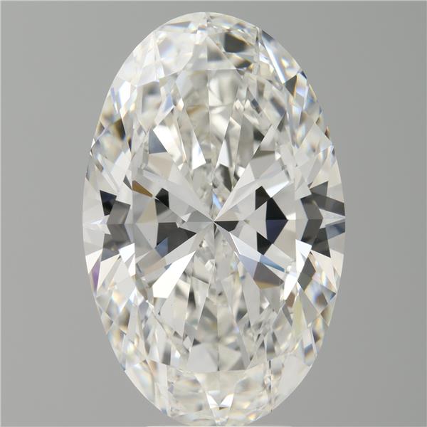 7.08 ct. oval Lab Grown Diamond front image