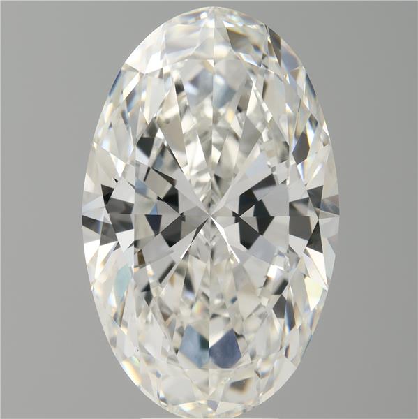 7.57 ct. oval Lab Grown Diamond front image